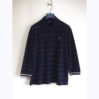 フレッドペリー(FRED PERRY)の★stone様専用★FRED PERRY 金ボーダー七分袖ポロシャツ(ポロシャツ)