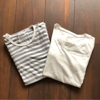 ムジルシリョウヒン(MUJI (無印良品))のTシャツセット(Tシャツ(長袖/七分))