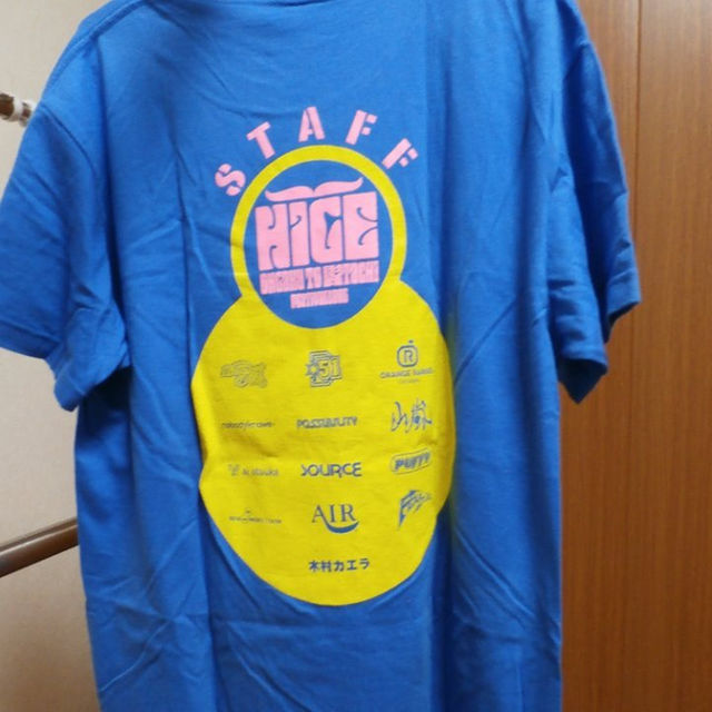 2005　音髭　STAFF　Tシャツ チケットのイベント(その他)の商品写真