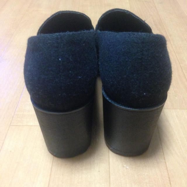 あしゅ様専用♡厚底ローファー ブラック  レディースの靴/シューズ(ローファー/革靴)の商品写真