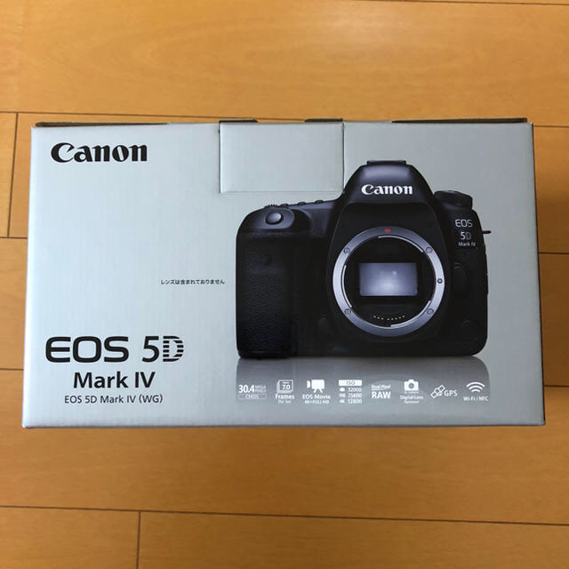 Canon - 新品未開封 Canon デジタル一眼レフカメラ EOS 5D MarkⅣボディ