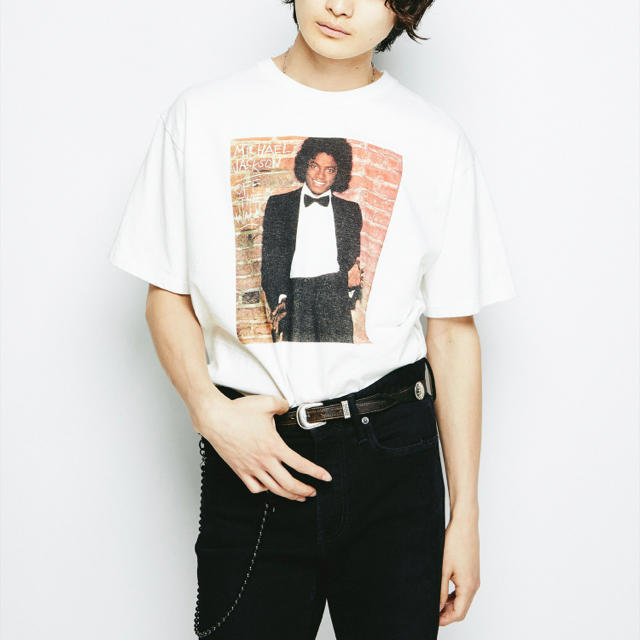 HYSTERIC GLAMOUR(ヒステリックグラマー)のヒステリックグラマー マイケルジャクソン Tシャツ メンズのトップス(Tシャツ/カットソー(半袖/袖なし))の商品写真