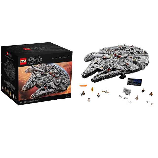 Lego(レゴ)の【新品未開封】ミレニアムファルコン LEGO 75192 スターウォーズ UCS エンタメ/ホビーのおもちゃ/ぬいぐるみ(模型/プラモデル)の商品写真