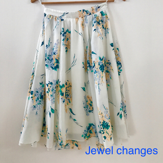 ジュエルチェンジズ(Jewel Changes)の値下げ Jewel changes ジュエルチェンジズ スカート フレアスカート(ひざ丈スカート)