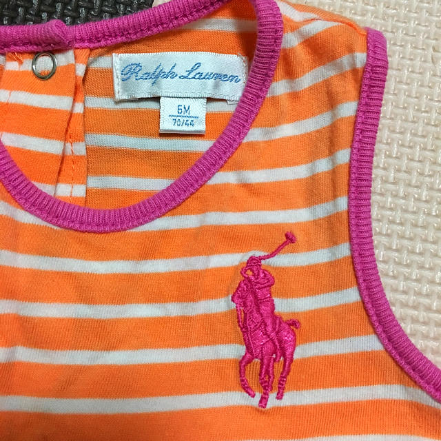 Ralph Lauren(ラルフローレン)のなみ様専用【美品】ラルフローレン サロペット キッズ/ベビー/マタニティのベビー服(~85cm)(ロンパース)の商品写真