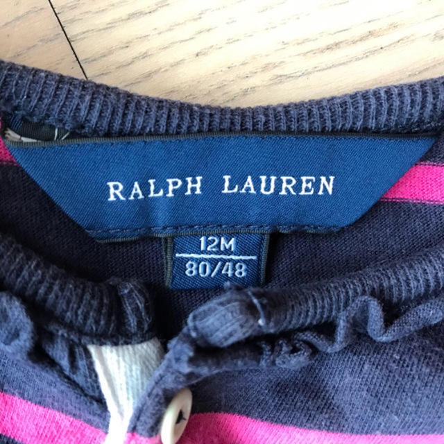 Ralph Lauren(ラルフローレン)の《himechan様》ラルフローレン 12ヶ月ベビー ワンピース キッズ/ベビー/マタニティのベビー服(~85cm)(ワンピース)の商品写真