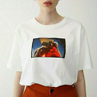 マウジー(moussy)のE.T. SW Hugs PHOTO Tシャツ(Tシャツ(半袖/袖なし))