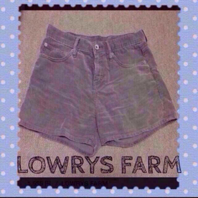 LOWRYS FARM(ローリーズファーム)のLOWRYS＊コーデュロイショーパン レディースのパンツ(ショートパンツ)の商品写真