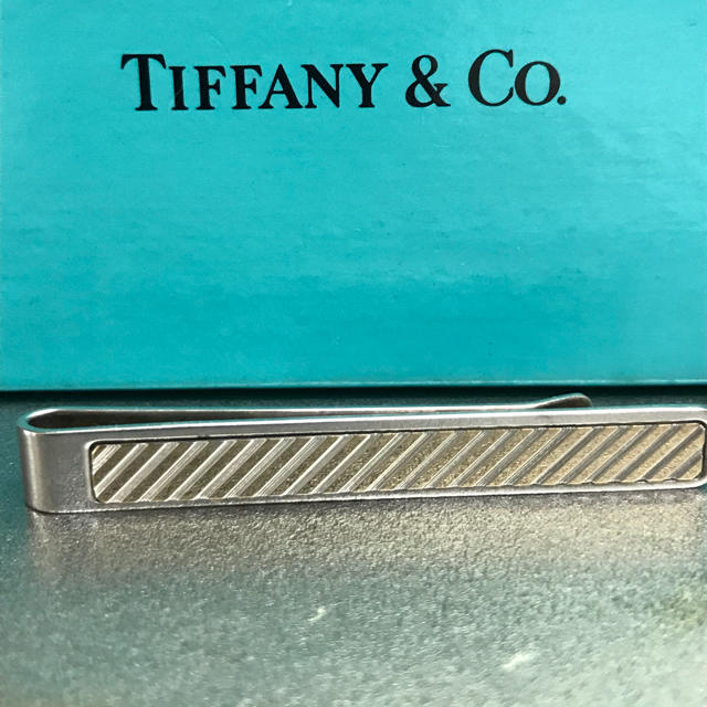 Tiffany & Co.(ティファニー)の激レア ティファニー ネクタイピン シルバー ゴールド メンズのファッション小物(ネクタイピン)の商品写真