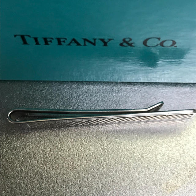 Tiffany & Co.(ティファニー)の激レア ティファニー ネクタイピン シルバー ゴールド メンズのファッション小物(ネクタイピン)の商品写真