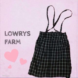 ローリーズファーム(LOWRYS FARM)のチェックスカート(ミニスカート)