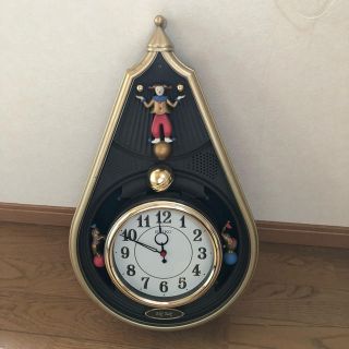 ピエロの掛け時計(掛時計/柱時計)