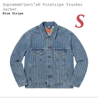 シュプリーム(Supreme)のSupreme/Levi’s Pinstripe Trucker Jacket (Gジャン/デニムジャケット)