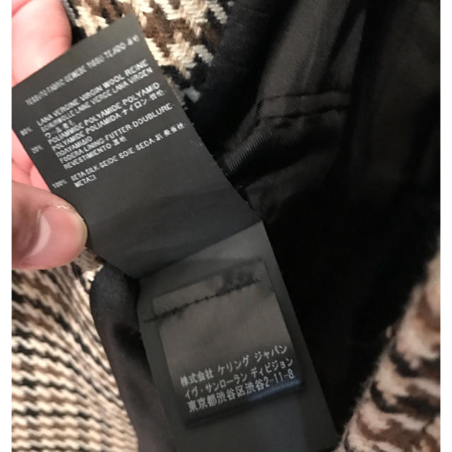 SAINT LAURENT - 14FW saint laurentガンクラブチェックマック SAINT LAURENT - 14FW saint laurentガンクラブチェックマック