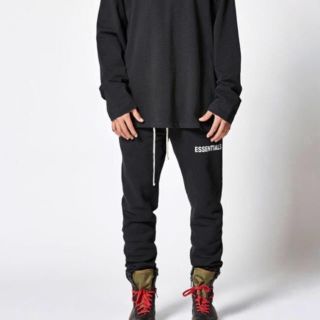 即納 M☆FOG☆Graphic Sweatpants BLACK