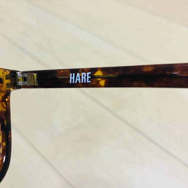 HARE(ハレ)の伊達メガネ レディースのファッション小物(サングラス/メガネ)の商品写真