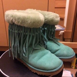 アグ(UGG)のスノーブーツ ブルー(ブーツ)