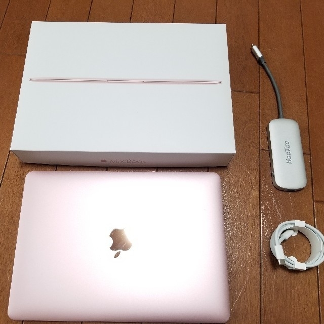 Apple - Macbook 12 ローズピンク 512GB （Apple Care+ 付）