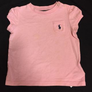 ラルフローレン(Ralph Lauren)のラルフローレン 半袖 Tシャツ ピンク 12M 80cm(Ｔシャツ)