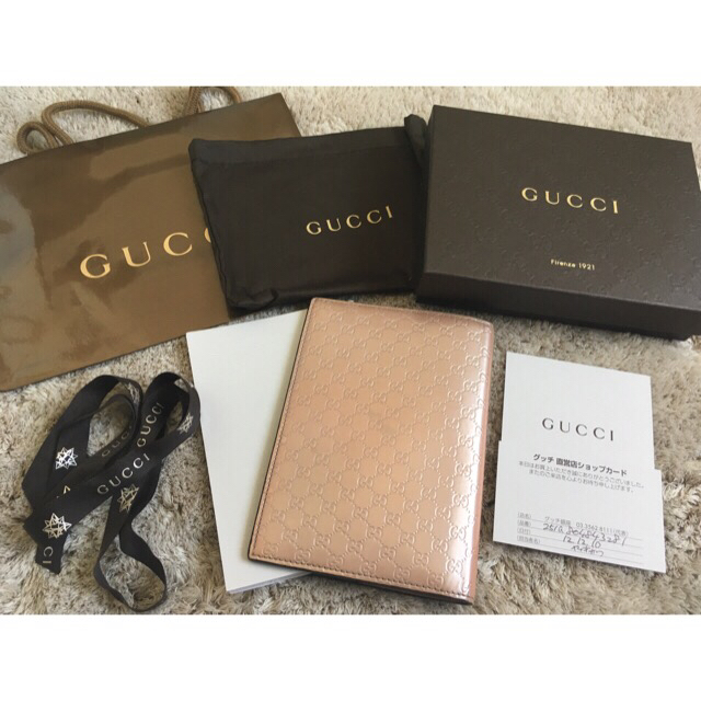 Gucci - GUCCI ブックカバーの通販 by マロン's shop｜グッチならラクマ