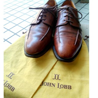 ジョンロブ(JOHN LOBB)の美品 ジョンロブ ミラン 保存袋付 9E(ドレス/ビジネス)