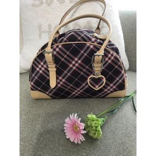 バーバリーブルーレーベル(BURBERRY BLUE LABEL)の美品バーバリーブルーレーベル 💕希少バック💕(ハンドバッグ)