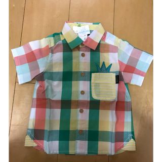 クレードスコープ(kladskap)の新品・タグ付き ☆ kladskap キッズ用シャツ(90cm )(Tシャツ/カットソー)