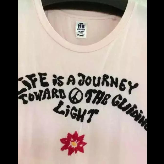 HOLLYWOOD RANCH MARKET(ハリウッドランチマーケット)の美品 キムタク着用❗️ HRM ハリウッドランチマーケット 刺繍 Tシャツ メンズのトップス(Tシャツ/カットソー(半袖/袖なし))の商品写真