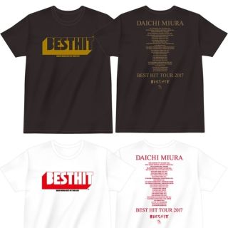 【chii様専用】三浦大知 BEST HIT TOUR ツアーTシャツ 黒 S(ミュージシャン)