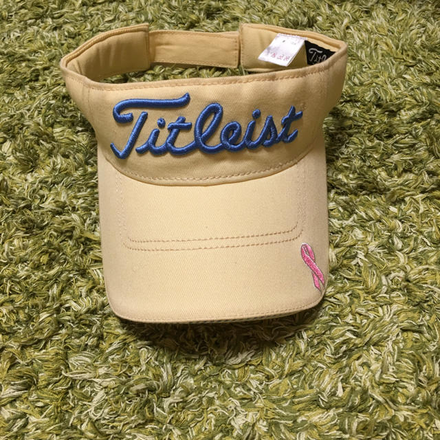 Titleist(タイトリスト)の【美品】タイトリスト サンバイザー レディースの帽子(その他)の商品写真