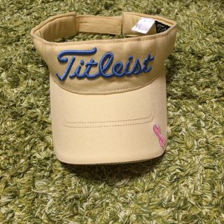 タイトリスト(Titleist)の【美品】タイトリスト サンバイザー(その他)