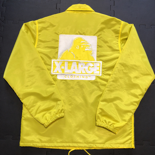 最終値下げ!!【新品】XLARGE コーチジャケット イエロー 1