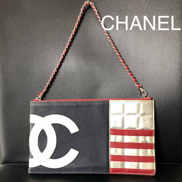 正規品★CHANEL★ チェーン バッグ クラッチ ポーチ