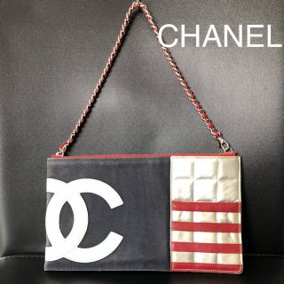 シャネル(CHANEL)の正規品★CHANEL★ チェーン バッグ クラッチ ポーチ(ショルダーバッグ)