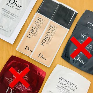 ディオール(Dior)のDior ファンデーション 化粧下地 サンプル(ファンデーション)