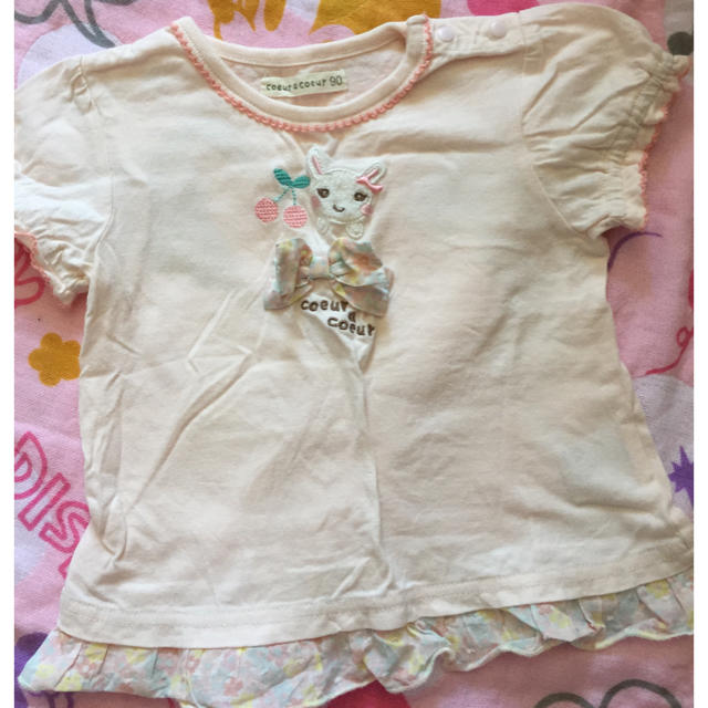 coeur a coeur(クーラクール)の専用 クーラクール 90 Tシャツ キッズ/ベビー/マタニティのキッズ服女の子用(90cm~)(Tシャツ/カットソー)の商品写真