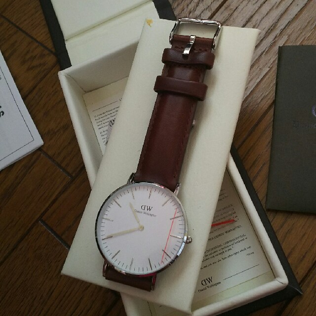 Daniel Wellington(ダニエルウェリントン)のDW ダークブラウン レディースのファッション小物(腕時計)の商品写真