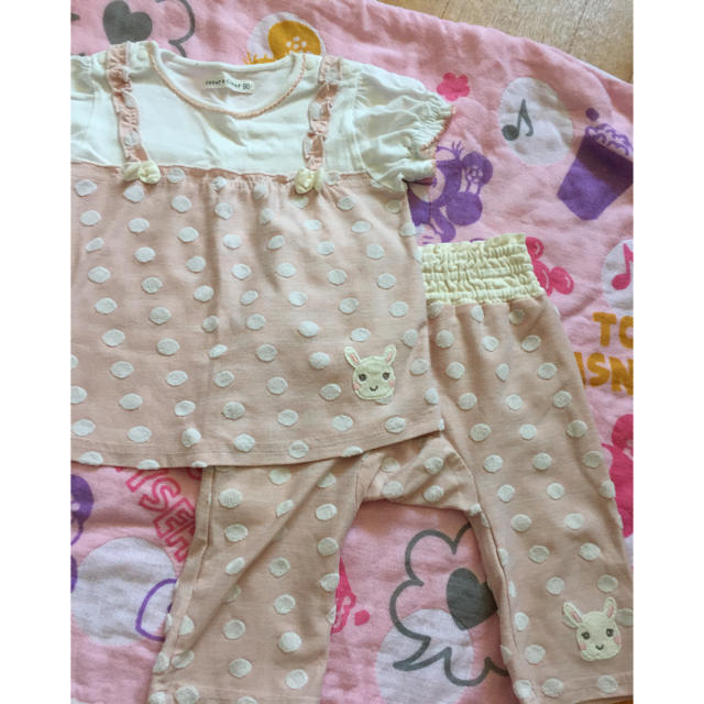 coeur a coeur(クーラクール)の専用 クーラクール  90 セットアップ キッズ/ベビー/マタニティのキッズ服女の子用(90cm~)(Tシャツ/カットソー)の商品写真