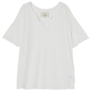 アングリッド(Ungrid)のアングリッド♡ネックカットハーフスリーブtee(Tシャツ(半袖/袖なし))