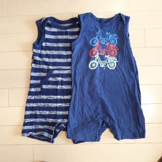 オールドネイビー(Old Navy)のOLD NAVY  ロンパース　18～24M(シャツ/カットソー)