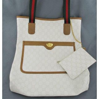 グッチ(Gucci)の◇GUCCI プラス グッチ GG柄 シェリーライン トートバッグ ポーチ付き◇(トートバッグ)