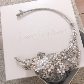 ヴェラウォン(Vera Wang)のジェニーパッカム  アニセット アカシア(ヘッドドレス/ドレス)