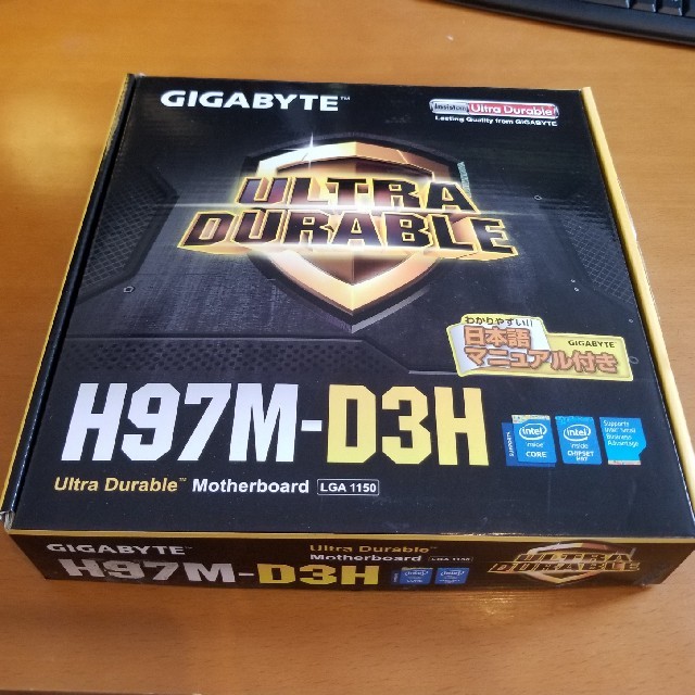 GIGABYTE GA-H97M-D3H LGA1150 マザーボード