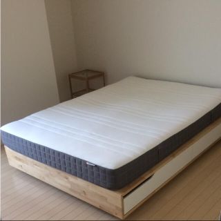 イケア(IKEA)のIKEA MORGEDAL モルゲダール マットレス ダブル(ダブルベッド)