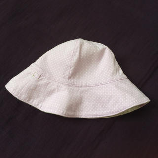 ベビーギャップ(babyGAP)の<美品>Baby Gap リバーシブルハット (48cm)(帽子)