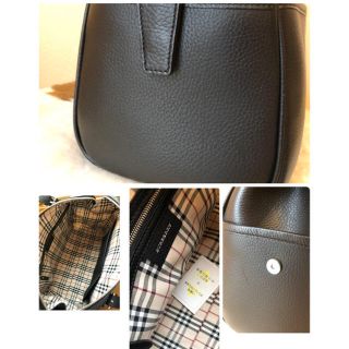 BURBERRY - 約10万美品バーバリーBurberry高級レザーボストンバッグ