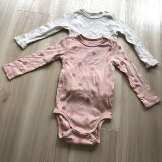 エイチアンドエム(H&M)の女の子用♡ロンパース(ロンパース)