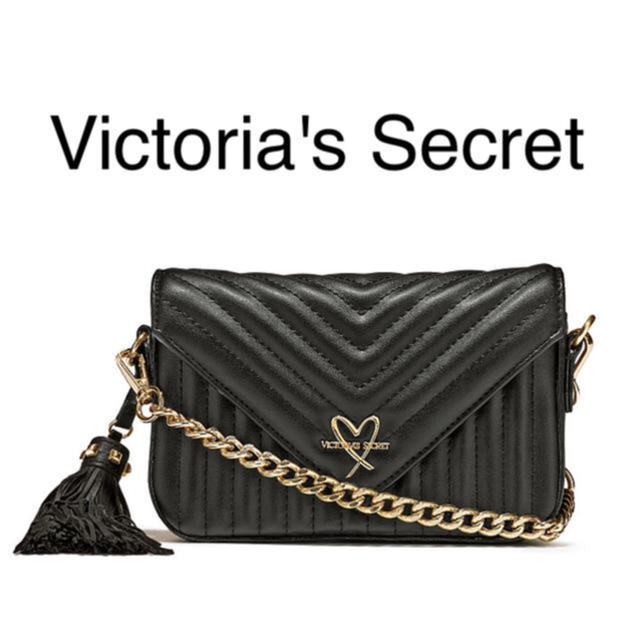 ★Victoria's Secret★タッセル付きポシェット★ゴールド