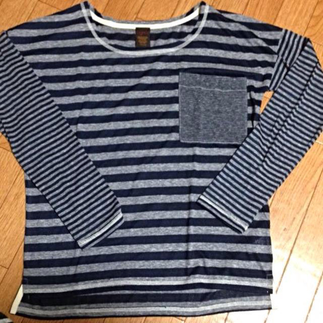 Ungrid(アングリッド)のUngrid ボーダーT レディースのトップス(Tシャツ(長袖/七分))の商品写真