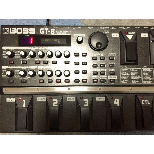 BOSS GT-8 ギターマルチエフェクター 中古 BOSS GT-8 ギターマルチエフェクター 中古